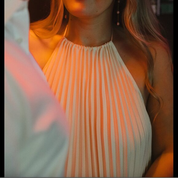 Layla Dress in Ecru - Picture 3 of 3